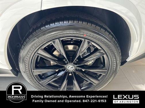 Ultra White 2026 Lexus NX 350 F SPORT Handling