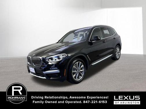 Black Sapphire Metallic 2019 BMW X3 xDrive30i