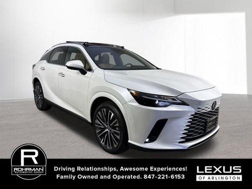 Eminent White Pearl 2025 Lexus RX 350h Premium Plus