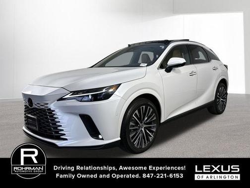 Eminent White Pearl 2025 Lexus RX 350h Premium Plus
