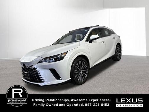 Eminent White Pearl 2025 Lexus RX 350h Premium Plus
