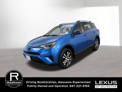 Electric Storm Blue 2017 Toyota RAV4 LE