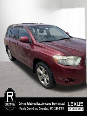Salsa Red Pearl 2008 Toyota Highlander Sport
