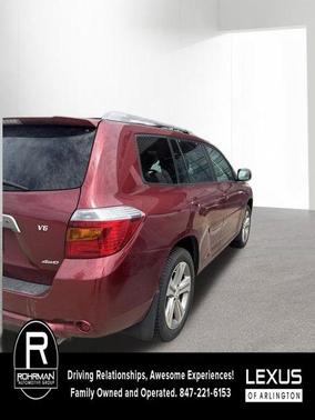 Salsa Red Pearl 2008 Toyota Highlander Sport