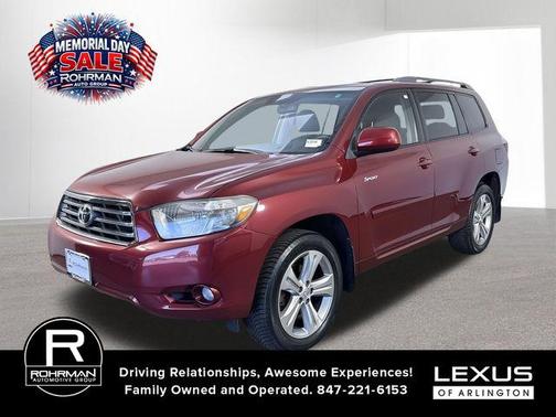 Salsa Red Pearl 2008 Toyota Highlander Sport