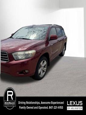 Salsa Red Pearl 2008 Toyota Highlander Sport