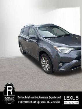Magnetic Gray Metallic 2017 Toyota RAV4 Hybrid Limited