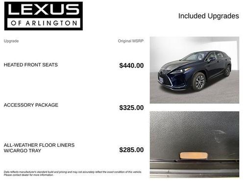 Nightfall Mica 2021 Lexus RX 350 Base
