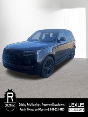 Santorini Black Metallic 2023 Land Rover Range Rover P530 SE