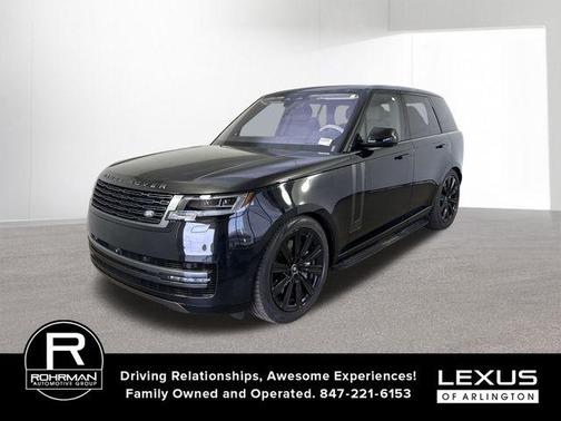 Santorini Black Metallic 2023 Land Rover Range Rover P530 SE