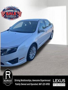 White Platinum Metallic Tri-Coat (Fleet) 2010 Ford Fusion Hybrid Base