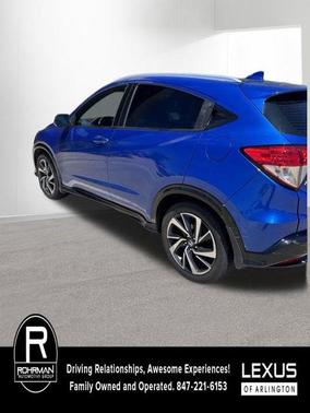 Aegean Blue Metallic 2019 Honda HR-V Sport