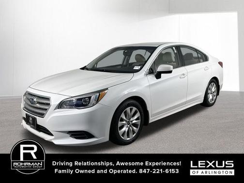 Crystal White Pearl 2016 Subaru Legacy Premium