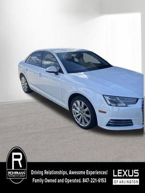 Glacier White 2017 Audi A4 2.0T Premium