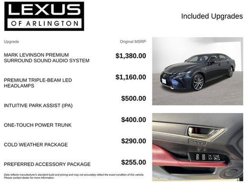 2018 Lexus GS 350 F Sport