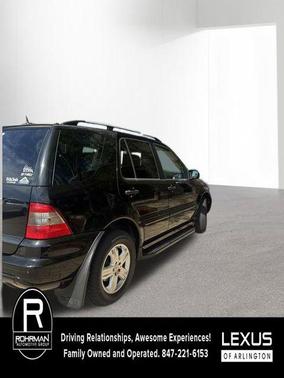 Black 2005 Mercedes-Benz M-Class 4MATIC
