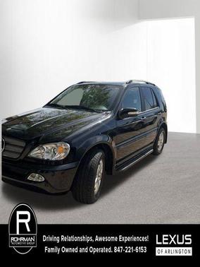 Black 2005 Mercedes-Benz M-Class 4MATIC