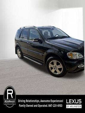 Black 2005 Mercedes-Benz M-Class 4MATIC
