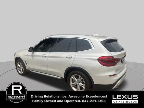Mineral White Metallic 2019 BMW X3 xDrive30i