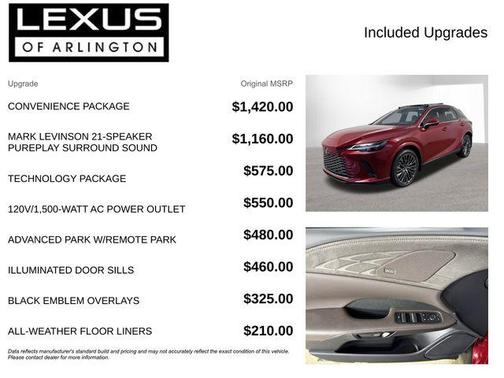 2026 Lexus RX 350 Luxury