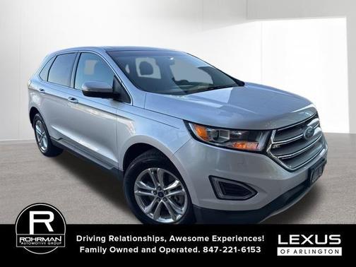 INGOT SILVER METALLIC 2017 Ford Edge SEL