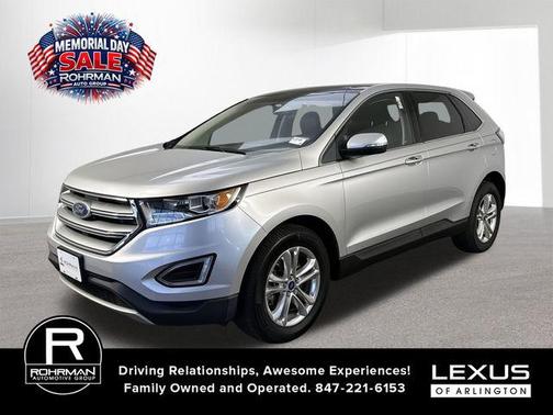 INGOT SILVER METALLIC 2017 Ford Edge SEL