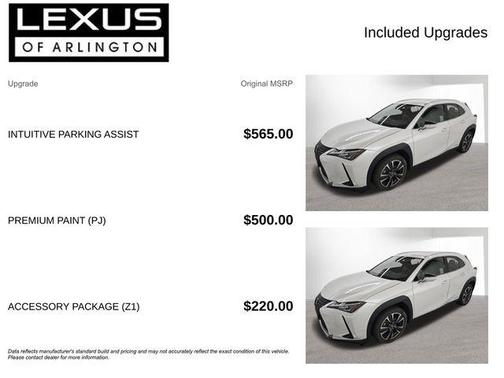 Eminent White Pearl 2022 Lexus UX 250h Base