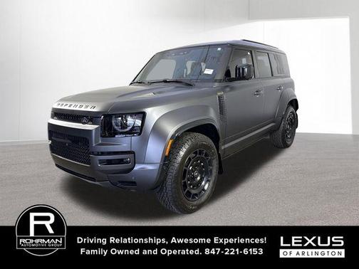 Gray 2025 Land Rover Defender V8
