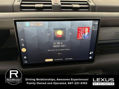 Gray 2025 Land Rover Defender V8