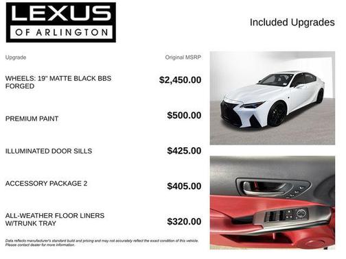 2023 Lexus IS 500 F SPORT Performance Premium