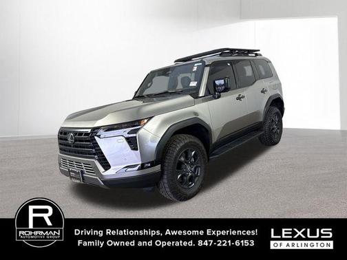 Atomic Silver 2024 Lexus GX 550 Overtrail+