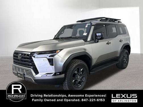 Atomic Silver 2024 Lexus GX 550 Overtrail+