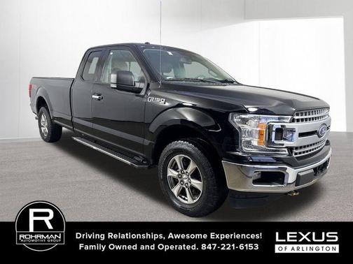 SHADOW BLACK 2018 Ford F-150 XLT