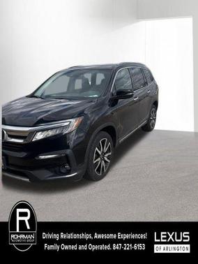 Crystal Black Pearl 2019 Honda Pilot Elite