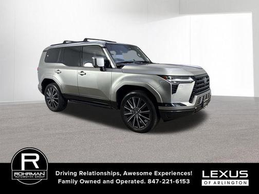 Atomic Silver 2025 Lexus GX 550 Luxury+