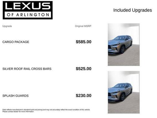 2022 INFINITI QX60 SENSORY