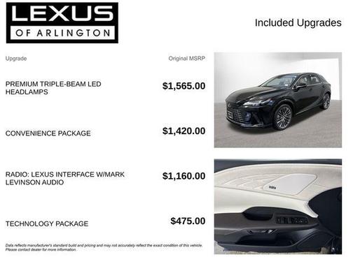 2024 Lexus RX 350h Luxury