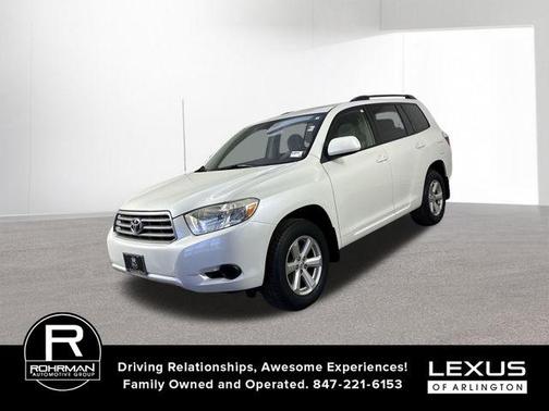 Blizzard Pearl 2010 Toyota Highlander SE