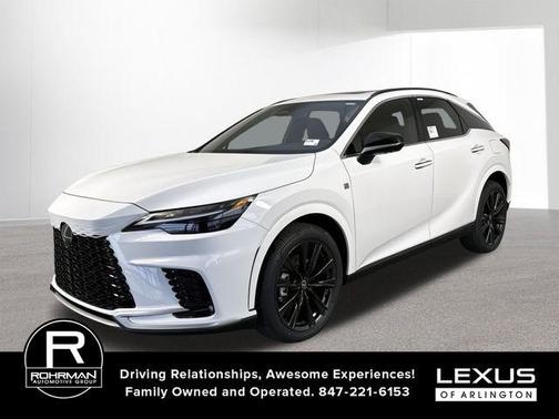 Ultra White 2026 Lexus RX 350h F SPORT Design