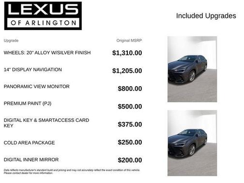 Cloudburst Gray 2025 Lexus NX 350 Premium