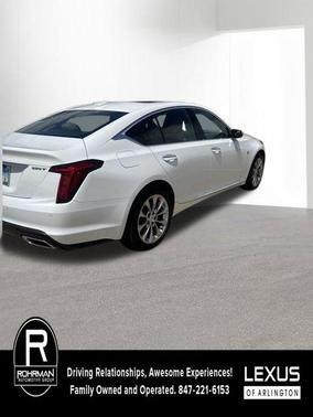 Summit White 2020 Cadillac CT5 Premium Luxury RWD