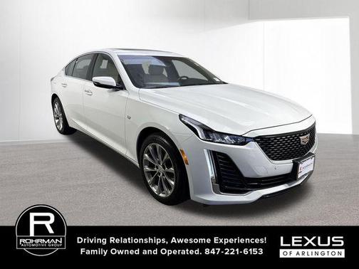 Summit White 2020 Cadillac CT5 Premium Luxury RWD
