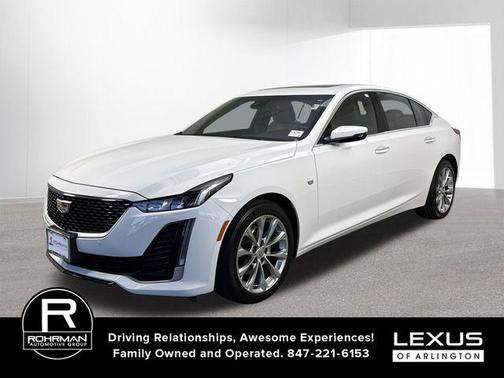 Summit White 2020 Cadillac CT5 Premium Luxury RWD