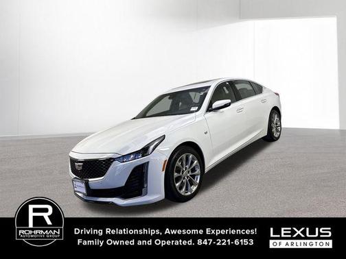 Summit White 2020 Cadillac CT5 Premium Luxury RWD