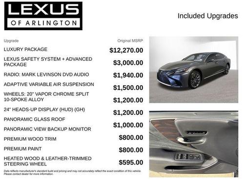 2018 Lexus LS 500 Base