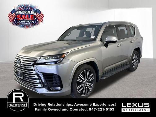 Atomic Silver 2024 Lexus LX 600 Luxury