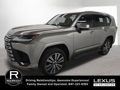 Atomic Silver 2024 Lexus LX 600 Luxury
