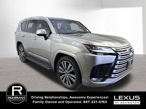 Atomic Silver 2024 Lexus LX 600 Luxury
