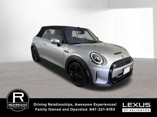 Silver 2024 MINI Convertible Cooper S