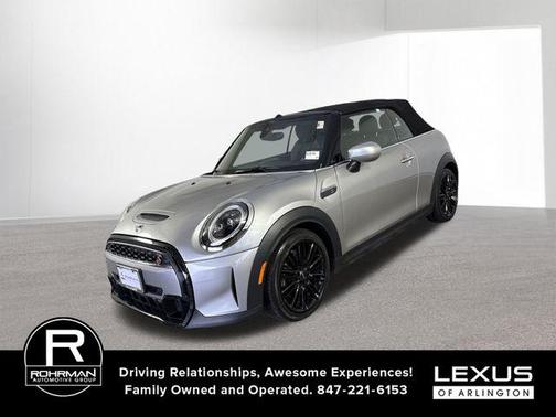 Silver 2024 MINI Convertible Cooper S